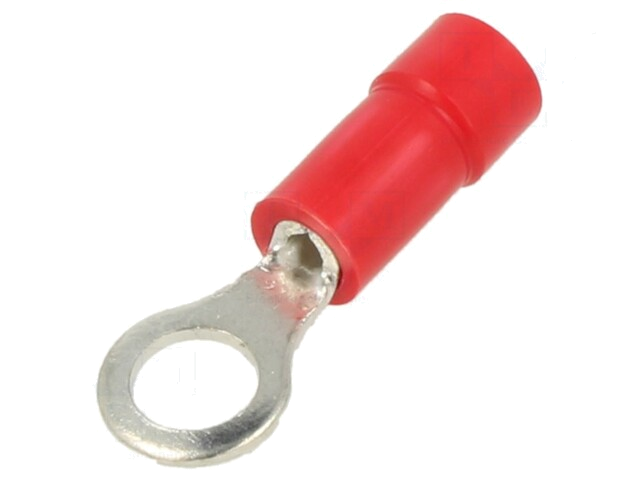 Uiteinde: oog; Ø: 5mm; 0,5÷1mm2; klemmen; voor draad; geïsoleerd Uiteinde: oog; Ø: 5mm; 0,5÷1mm2; klemmen; voor draad; geïsoleerd
